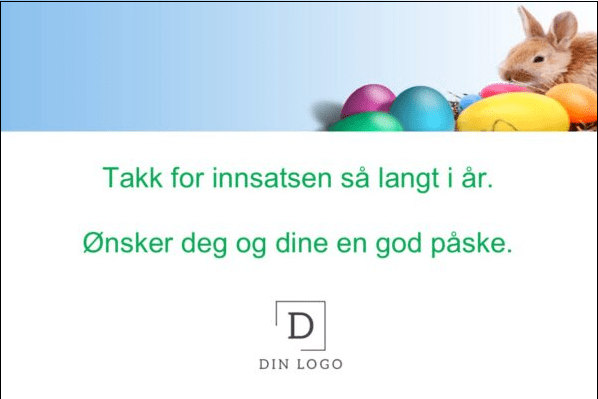 paskekort 1